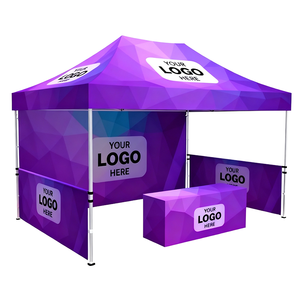 3x4,5m Höhenverstellbares UV-Beständiges Wasserdichtes 600D Oxford Aluminium Werbe-Ausstellungs-Pavillon-Zelt für Draußen - Product Image 1