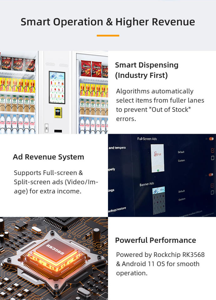 BD Automatic Vending Machine for Corner Store Entrance Cold Beverages ...