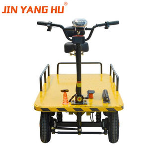 1 טון חשמלי בעל ארבעה גלגלים שטוחה חנות רכב חשמלי מחסן מטען שטוח - Product Image 5