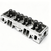Culasse complète en aluminium 102-505 180cc Runner 64cc Chamber compatible avec moteur V8 SBC Small Block à essence, pièces de course robustes