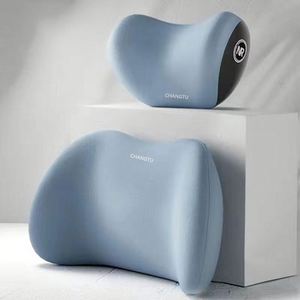 Coussin de voiture personnalisé en polyester imperméable de luxe, respirant, chauffant, avec soutien lombaire massant et rafraîchissant pour le cou - Product Image 6