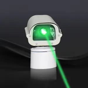 Lampu Laser emisi Laser hijau 520nm 1W, lampu peringatan langit luar ruangan