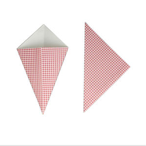 Ustom-cartón de papel cónico <span class=keywords><strong>para</strong></span> patatas, caja de palomitas de maíz de boda dulce horneado con logotipo - Product Image 4