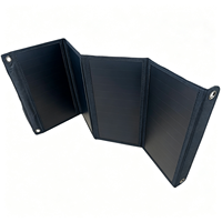 Chargeur solaire pliable 21W en gros, USB portable pour les voyages en extérieur et les situations d'urgence