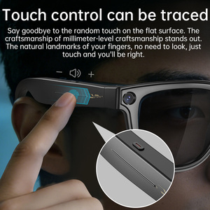 Gafas Inteligentes con IA de Diseño Moderno, Doble Chip, Bajo Consumo, Control Táctil Deslizante, Control de Música y Función de Asistente de Voz - Product Image 4