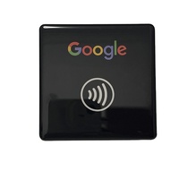 Tarjeta QR Programable con Chip NFC 213 215 216 para Mostrar Reseñas de Google en Mostradores y Escritorios de Tiendas