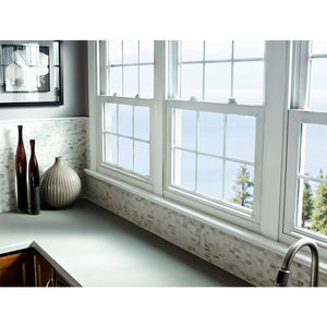 Ventana Inteligente de Vinilo Estilo <span class=keywords><strong>Colonial</strong></span> <span class=keywords><strong>Americano</strong></span>, de Una o Dos Hojas, Corredera, de Fibra de Vidrio, con Rejillas Verticales de Vidrio - Product Image 5