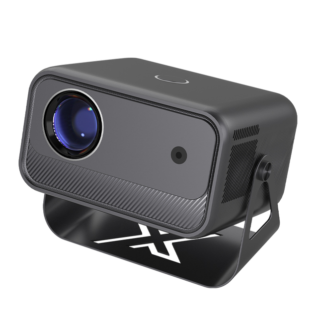 X9 Ultra LED Projector Gimbal 1080p Native Resolution 4K Compatible Android 13 Built-in Speakers HIFI Stereo for Home Theater
