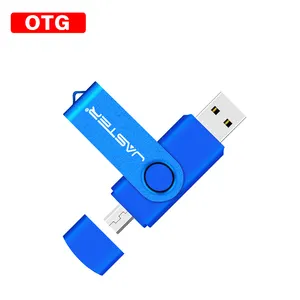 Otg Usb Key Flash Drive 32Gb 64Gb 128Gb Memori Flash 16 Gb untuk Smartphone 2 In 1 Cle Usb 3.0 2.0 Flashdisk