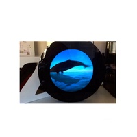 Layar display lcd bulat 2.1 inci, display lcd mikro 320*320 titik panel sentuh opsional DAS