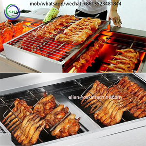 Horno de Pollo Asado a Gas, Carro de Barbacoa Giratorio Automático Comercial, Alitas Asadas Estilo Nueva Orleans - Product Image 5