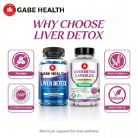 Capsules Détox Foie Marque Blanche OEM 7500mg Chardon-Marie Silymarine Nettoyage Réparation Foie Antioxydant Anti-gueule de bois Végétalien Personnalisé