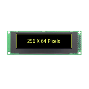 وحدة عرض OLED مقاس 5.5 بوصة بدقة 256×64 بكسل أحادية اللون، وحدات عرض OLED صغيرة 16 دبوس SSD1322، لوحة PMOLED بواجهة SPI I2C ثلاثية/رباعية الأسلاك - Product Image 1