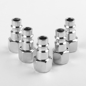 Plowing Quick Connect Coupler G1/4 Internal Thread European Male Ferrule Pneumatic Parts - Product Image 3