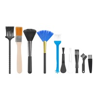10 pièces outil de dépoussiérage Kit d'outils de nettoyage pour clavier d'ordinateur ordinateur téléphone portable caméra ensemble de brosses de nettoyage