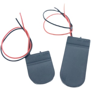 Boîtier de batterie Torras Cr2032 Lir2032 avec interrupteur de couvercle de câblage pour cellules 3V 6V, matériau ABS, protection contre les courts-circuits - Product Image 3