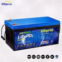 Batterie LiFePO4 pour chariot élévateur électrique 24V 150AH avec BMS avancé pour AGV, certifiée CE FCC RoHS, fabrication OEM ODM, protection contre les courts-circuits