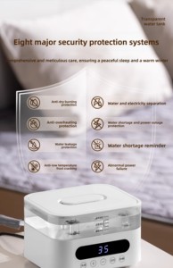 <span class=keywords><strong>Couverture</strong></span> <span class=keywords><strong>chauffante</strong></span> électrique intelligente Meiqingya à double matelassage, pour toutes les saisons, avec circulation d'eau, 220V, pour la maison et les voyages - Product Image 5