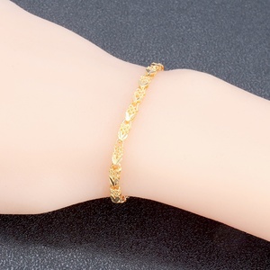 JXX Precio al por Mayor, Pulseras de Mujer con Baño de Oro de 24k, Diseño Minimalista de Calidad, Moda 2022 - Product Image 4