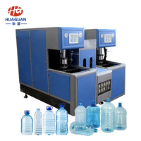 Machine de soufflage semi-automatique pour barils d'eau PET de 5 gallons et bouteilles de 20 litres, haute productivité, vente en gros d'usine
