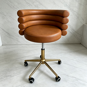 Tabouret de pédicure de luxe le plus vendu pour les techniciennes de salon de manucure, chaise portable de petite taille au design moderne - Product Image 5