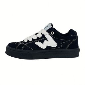 Chaussures en toile unisexes style universitaire coréen, semelle épaisse, tendance, décontractées, pour l'extérieur, style skate - Product Image 2