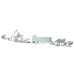 Double-screw floating fish feed and sinking fish pellets extrusion machine drying equipment and seasoning device