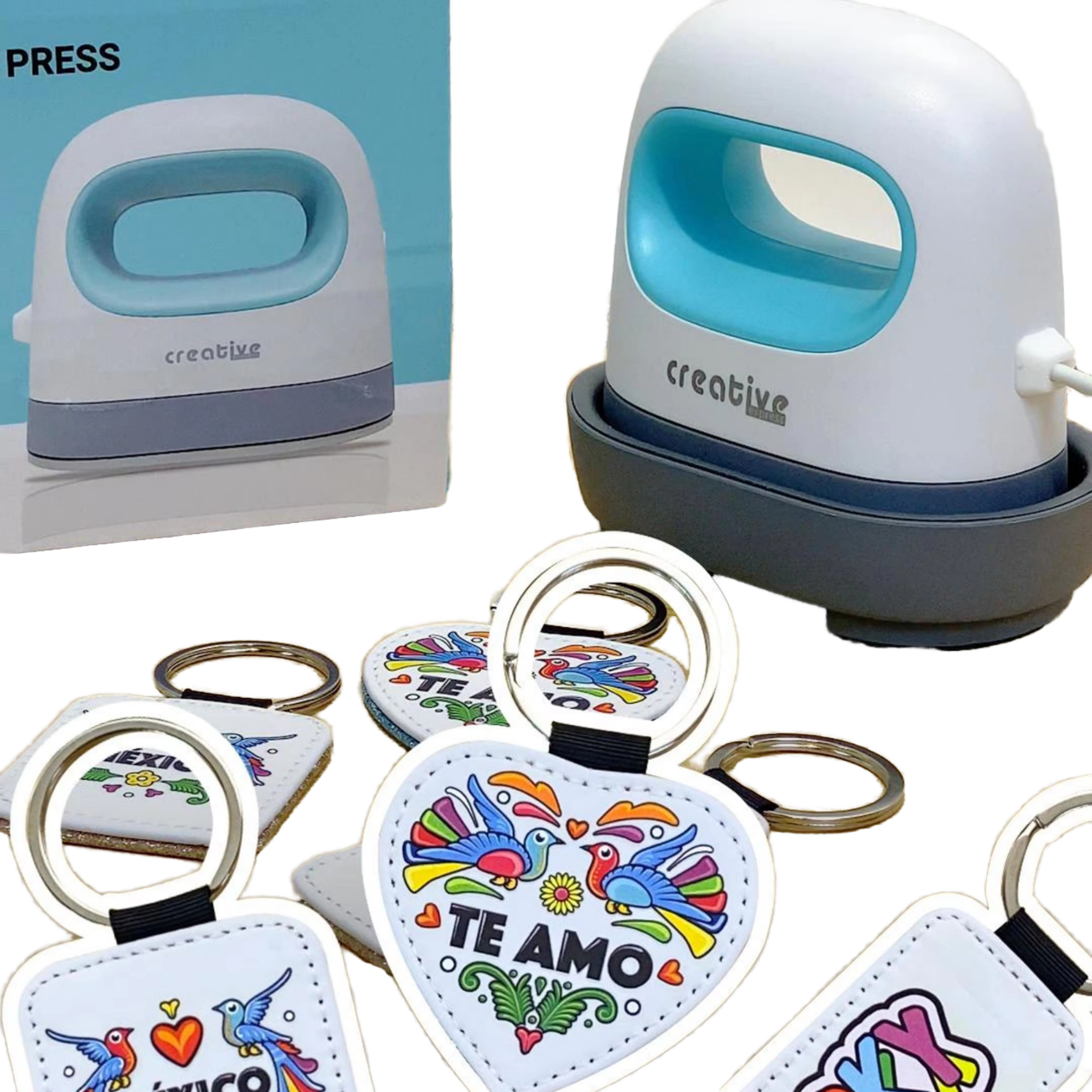 Compact Heat Press Mini Machine Diy label Heat transfer manual machine · image 4