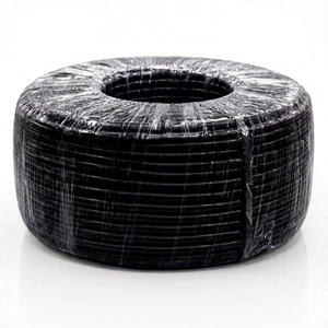 Tubería de Riego por Goteo Plana de 16 mm, Negra, de 0.9 mm de Espesor, 4LPH, Espaciado de Emisores de 50 cm, Bobina de 400 m, Material PE Virgen - Product Image 1