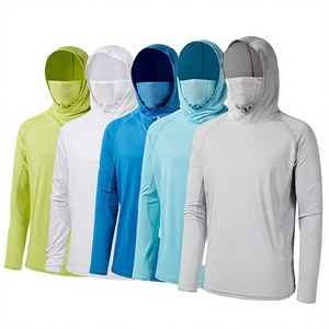 Sweat à capuche de pêche léger, respirant, unisexe, protection solaire, polyester/nylon, séchage rapide - Product Image 2