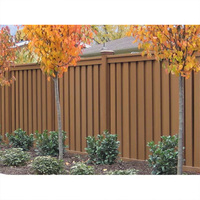 HIMOWAY Panneau de clôture vertical en aluminium de style moderne pour jardin extérieur résidentiel, treillis et portails