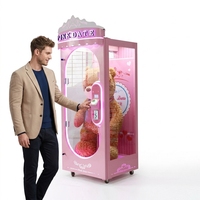 Beibeiying MD-C012 Machine à pinces à monnayeur pour peluches et grandes poupées, modèle d'usine très demandé, certifiée CE, jeu personnalisable