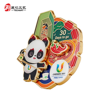 Badges Métalliques Personnalisés, Épingles de Revers Émaillées pour Événements Sportifs, Souvenirs Commémoratifs de Jeux Athlétiques, Cadeaux du Fabricant