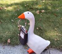 Stockage créatif de canard Aimant créatif Sculpture de canard en résine Décoration Stockage de clés Décoration Design