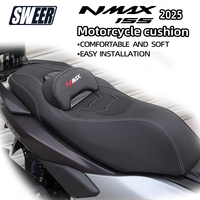 Convient pour la moto Yamaha modèle 25 NMAX155 V3, le siège est livré avec un dossier et une housse de siège imperméable