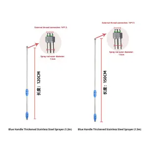 <span class=keywords><strong>Lance</strong></span> de pulvérisation agricole en acier inoxydable, pulvérisateur électrique haute pression, bras télescopique épaissi, haute productivité - Product Image 5