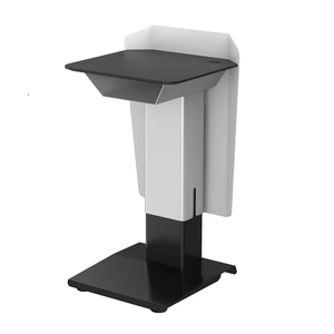 Escritorio de Pie JIECANG <span class=keywords><strong>Rostra</strong></span> de Una Sola Pata, Altura Ajustable, Escritorio Móvil para Hablar de Pie - Product Image 1