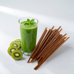 หลอดดูดน้ำสำหรับเครื่องดื่มร้อน เย็น ชานม ทำจากกากกาแฟ ย่อยสลายได้ รีไซเคิลได้ ขายส่ง ปี 2026 - Product Image 3