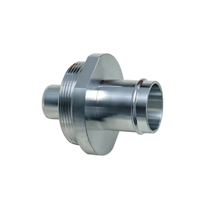 Pièce métallique usinée CNC en alliage d'aluminium, taille personnalisée, qualité industrielle, composant de perçage et de taraudage - Product Image 3