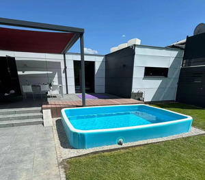 Piscina Inflable Rígida de 3/4/5/6 m de Longitud, 1.3 m de Profundidad, Tecnología Drop-Stitch, Alta Presión, Estable, Portátil, para Niños y Recién Nacidos - Product Image 5