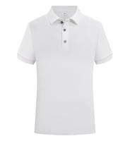 Chemise de golf pour homme ODM, tricotée, 70% coton, 30% polyester, manches courtes, broderie colorée, douce, anti-rides, taille XL