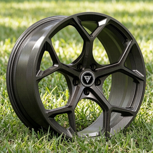 Jantes en alliage d'aluminium forgées sur mesure, finition noir brillant mat, 17-22 pouces, pour SUV <span class=keywords><strong>Audi</strong></span> RS3 S5 SQ5 RS5 <span class=keywords><strong>Sportback</strong></span> <span class=keywords><strong>Q3</strong></span> Q5 Q8 - Product Image 1