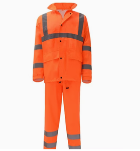 SAFETREE CE certificata <span class=keywords><strong>ad</strong></span> <span class=keywords><strong>alta</strong></span> <span class=keywords><strong>visibilità</strong></span> giallo fluorescente PU/poliestere maglia antipioggia <span class=keywords><strong>abbigliamento</strong></span> di sicurezza riflettente per - Product Image 4