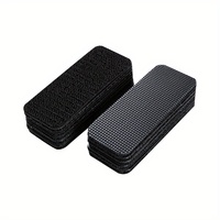 Rouleaux de ruban auto-agrippant personnalisés pour tapis de voiture, fixation invisible en tissu nylon réutilisable, attaches adhésives rapides, Velcro auto-adhésif