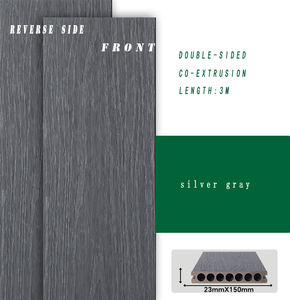 Tarima <span class=keywords><strong>Exterior</strong></span> Impermeable, Tablas <span class=keywords><strong>de</strong></span> <span class=keywords><strong>Madera</strong></span> Antideslizantes, <span class=keywords><strong>Tablones</strong></span> <span class=keywords><strong>de</strong></span> <span class=keywords><strong>Madera</strong></span> Sintética Resistentes a los Rayos UV <span class=keywords><strong>para</strong></span> Jardín, Patio y Balcón - Product Image 1