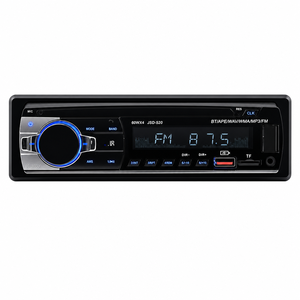 Lecteur MP3 de voiture JSD-520 60WX4 7388IC 1 DIN, stéréo <span class=keywords><strong>Bluetooth</strong></span>, radio FM, 4,55 USD, prix d'usine <span class=keywords><strong>pas</strong></span> cher, vente en gros, fabricant-auto - Product Image 1