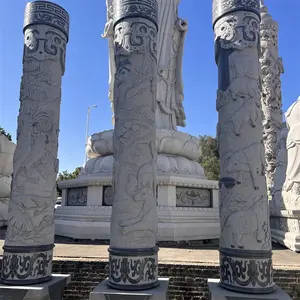 맞춤형 프로젝트 손 조각 동물 조각 동상 기둥 조각 로마 기둥