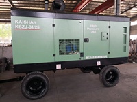 Compresseur d'air diesel KAISHAN pour machine de forage de pierre/plateforme de forage de puits d'eau