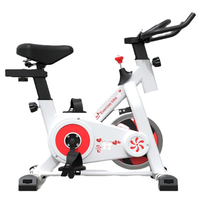 Mini vélo d'exercice pour enfants Machine d'équitation d'exercice avec volant d'inertie 4KG Capacité maximale 100KGS Entraînement cardio pour enfants