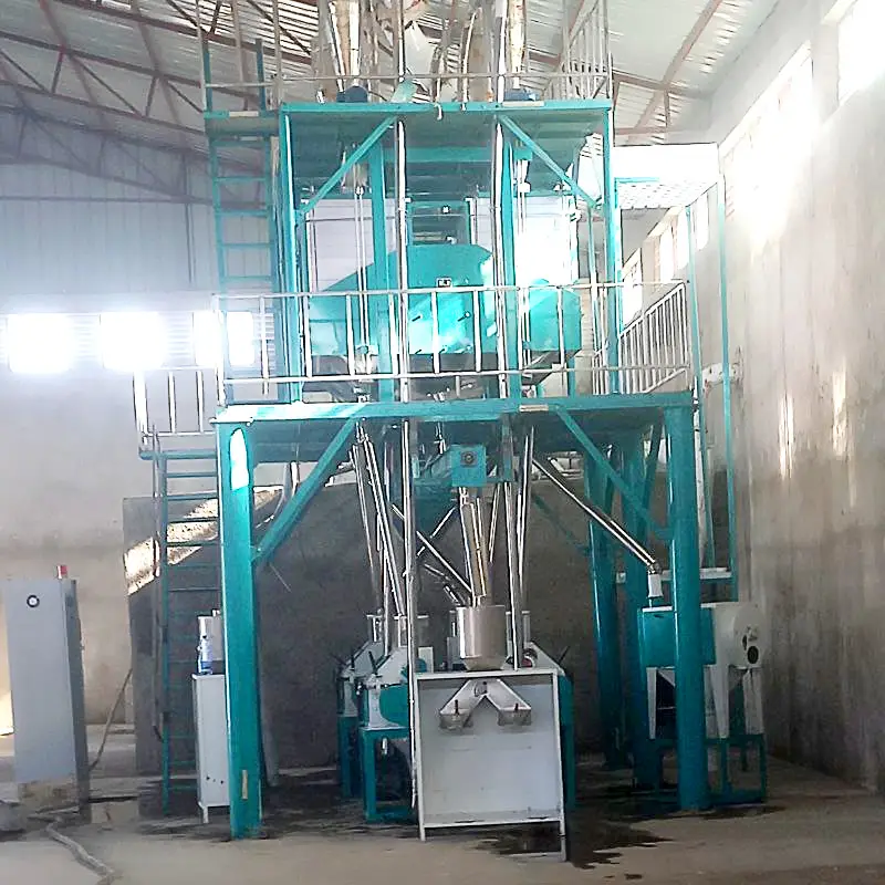 24Ton 36ton 42Ton Mỗi Ngày Dây Chuyền Sản Xuất Bột Mì Máy Nghiền Lúa Mì